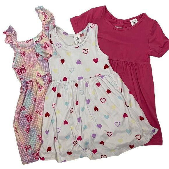 Member’s Mark Yummy Dress girl’s 3 pc set light and comfortable dresses - Picture 1 of 7